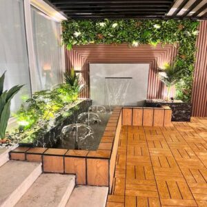 شلالات حدائق بالرياض