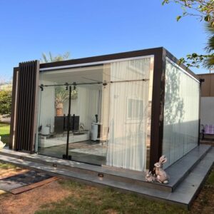 تصميم غرف زجاجية بالرياض 